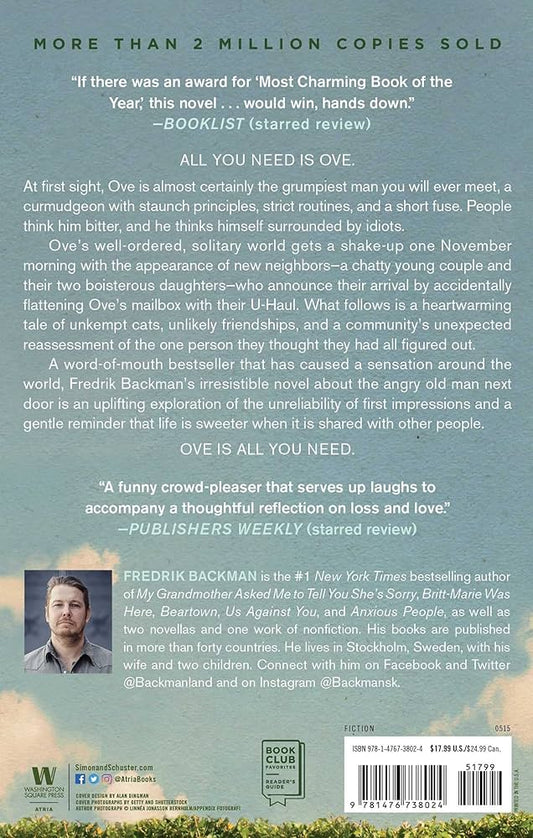 A Man Called Ove by Fredrik Backman
