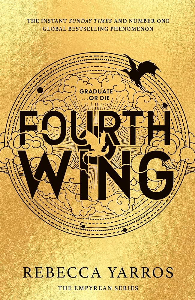 Fourth Wing Novel by Rebecca Yarros
