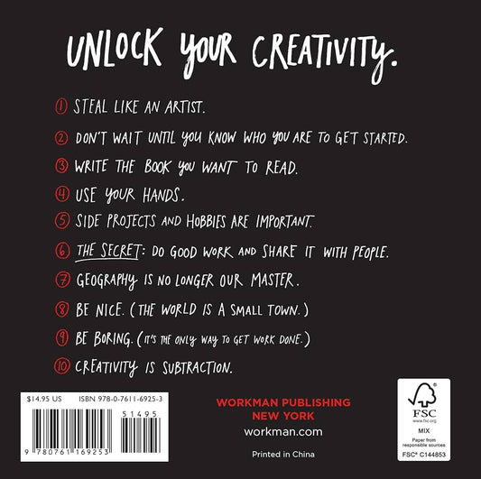 Steal Like an Artist by Austin Kleon