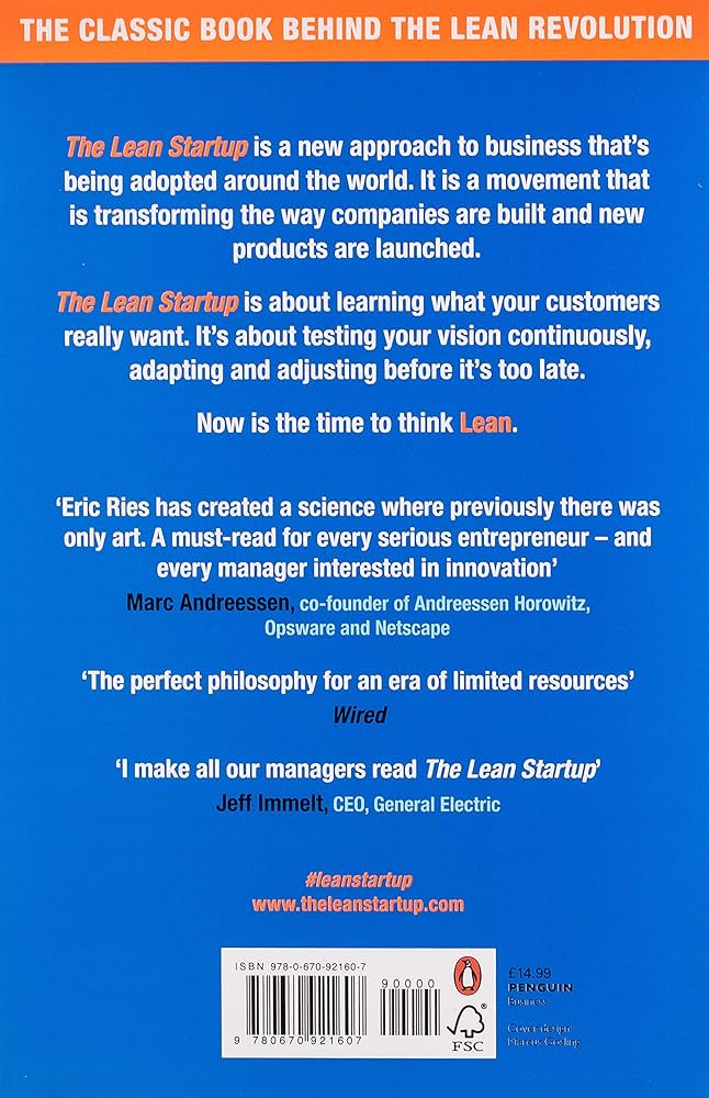 The Lean Startup by Eric Ries