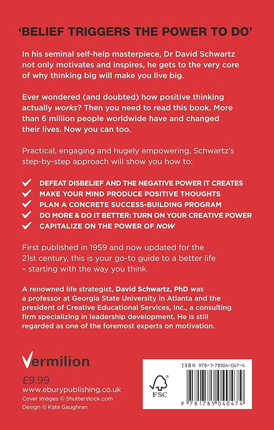 The Magic of Thinking Big by David J. Schwartz