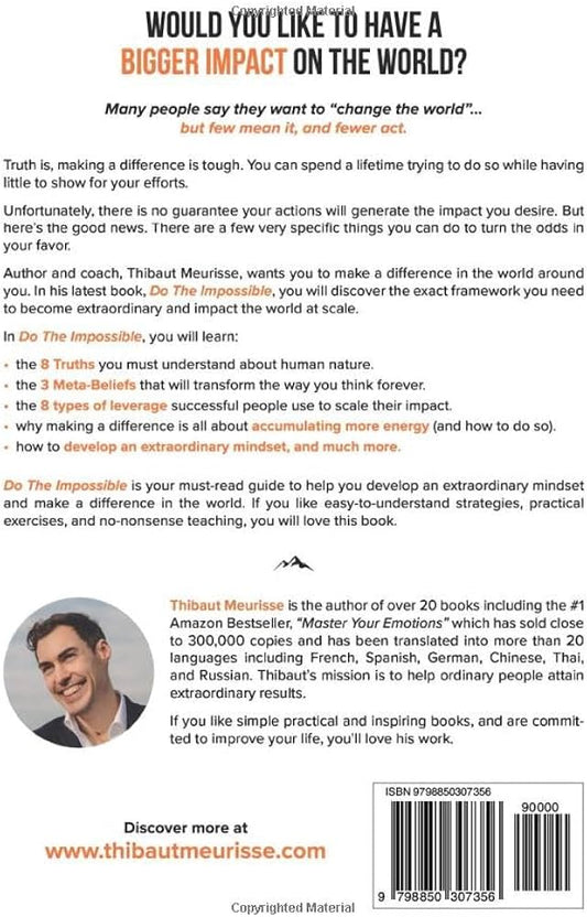 Do The Impossible Book by Kerry Donovan and Thibaut Meurisse