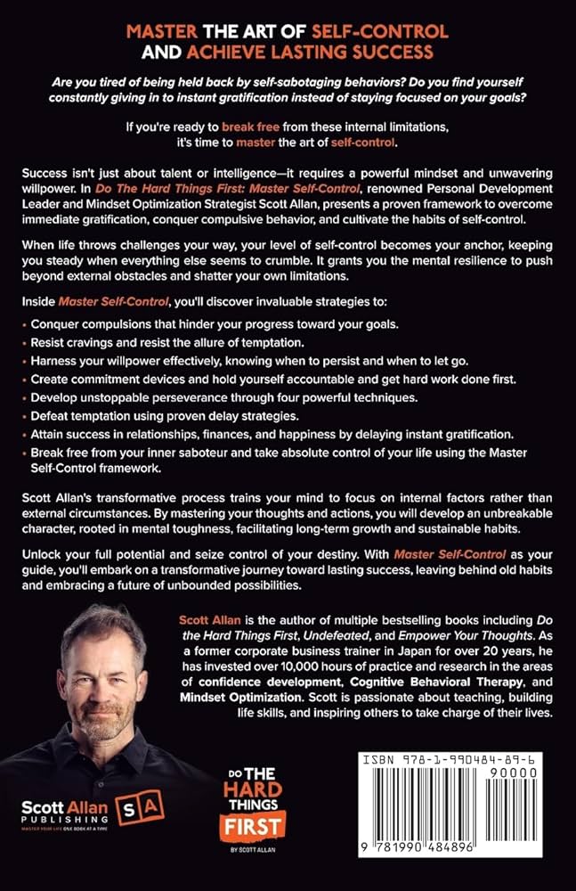 Do the Hard Things First by Scott Allen