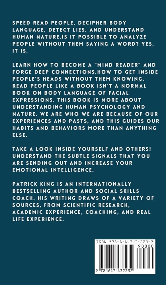 Read People Like a Book by Patrick King