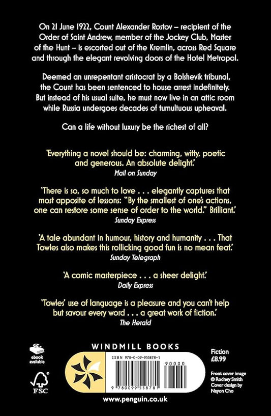 A Gentleman in Moscow by Amor Towles