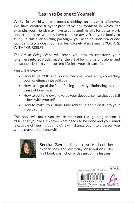 The Art of Being Alone by By Renuka Gavrani