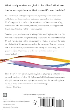 Flow By Mihaly Csikszentmihalyi