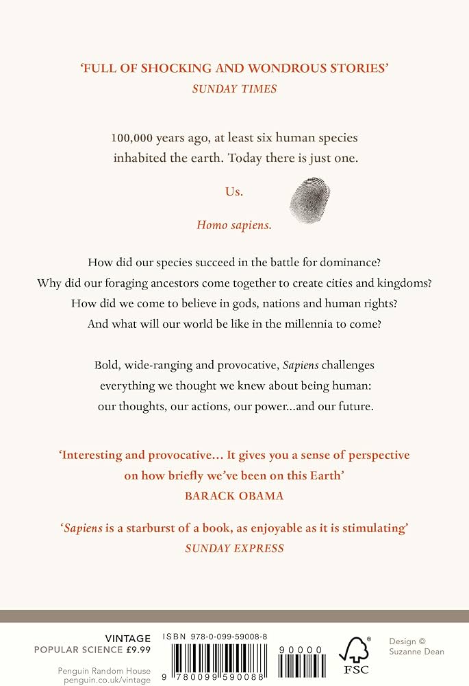 Sapiens: A Brief History of Humankind By Yuval Noah Harari