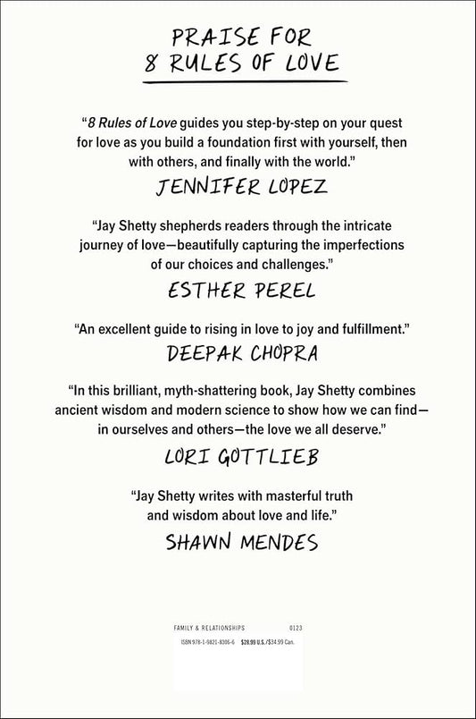 8 Rules of Love by Jay Shetty