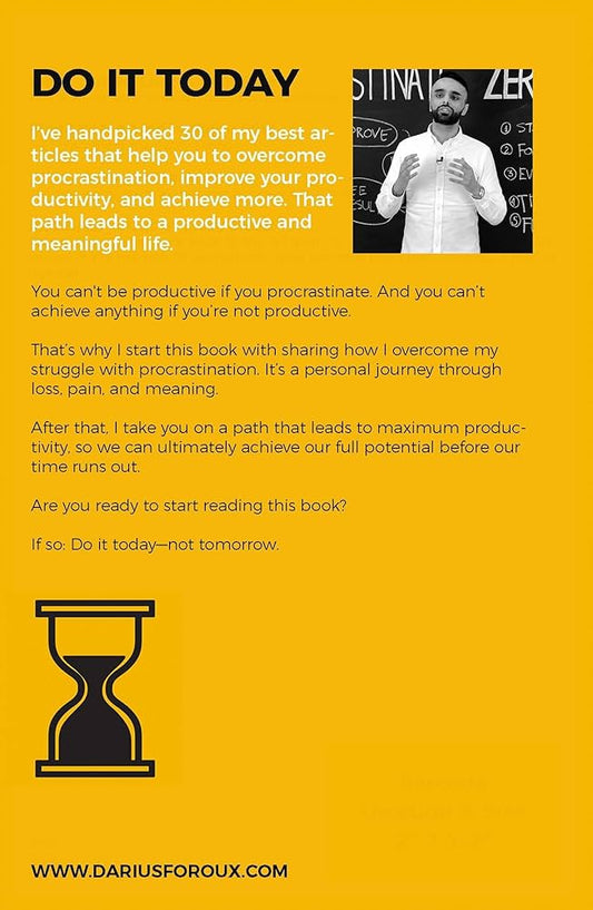 Do It Today by Darius Foroux