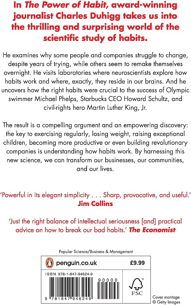 The Power of Habit by Charles Duhigg