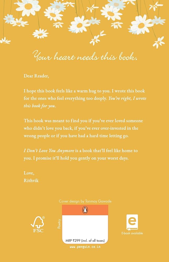 I Don’t Love You Anymore