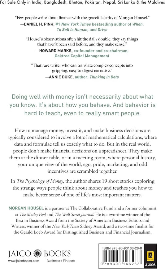The Psychology of Money by Morgan Housel